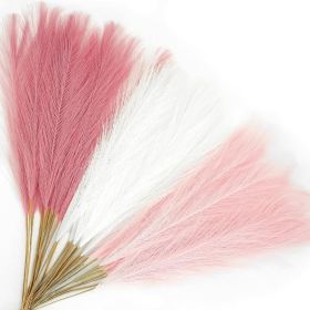 30pcs Pink Faux Pampas Grass