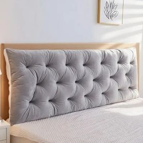 Headboard Pillow Light Grey (Option: 1.5m)
